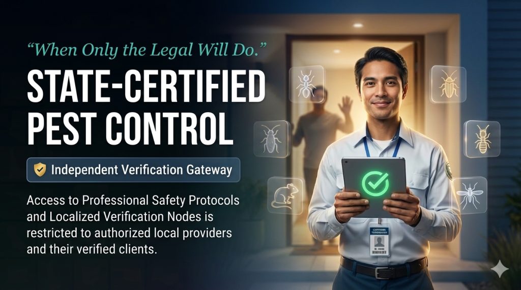 State Certified Pest Control Verification Node - [Business Name] - [City, State]